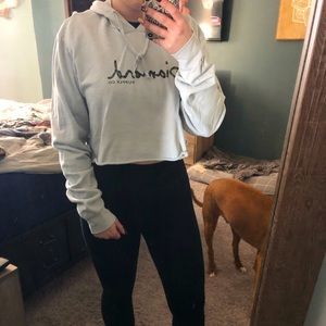Cropped hoodie